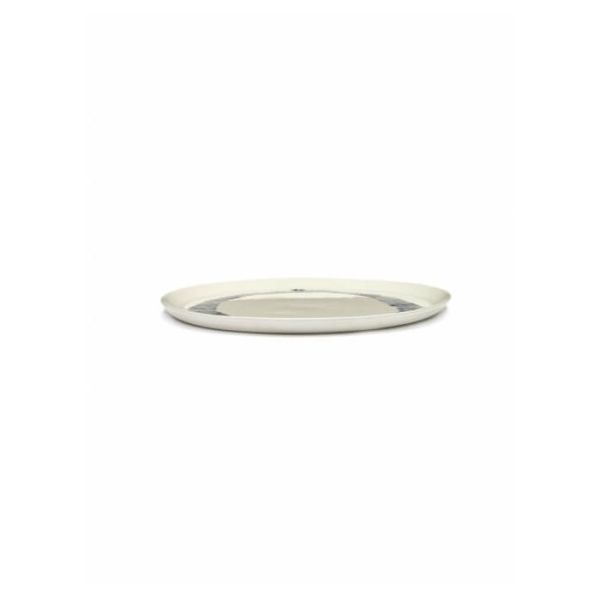SERAX - Feast by Ottolenghi - Serveerbord L 35x35cm wit Swirl-Str