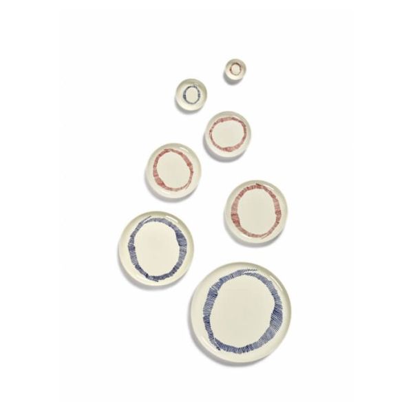SERAX - Feast by Ottolenghi - Serveerbord L 35x35cm wit Swirl-Str