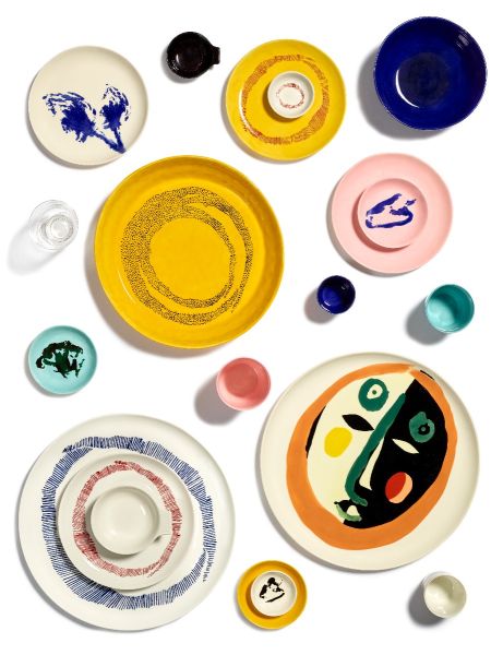 SERAX - Feast by Ottolenghi - Serveerschaal S L30x30 H6cm wit Swi