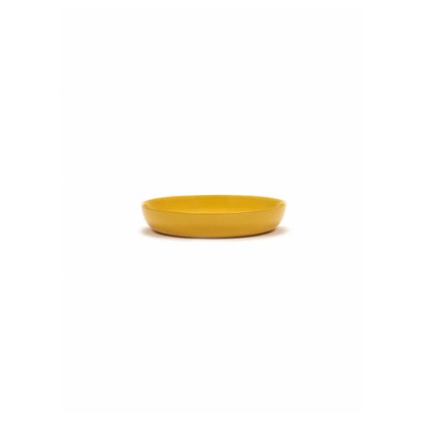 SERAX - Feast by Ottolenghi - Bord hoog L 22x22cm Sunny Yellow Sw