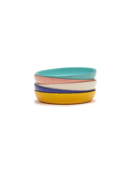 SERAX - Feast by Ottolenghi - Bord hoog L 22x22cm Deliciois Pink