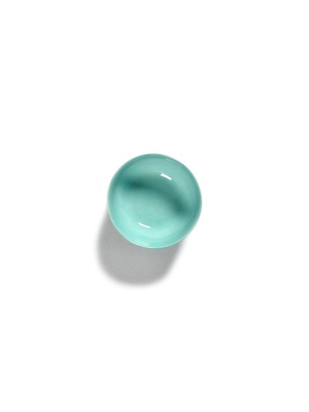 SERAX - Feast by Ottolenghi - Kom S 15x15cm Azure Swirl-Stripes r