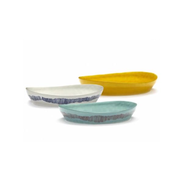 SERAX - Feast by Ottolenghi - Serveerschaal S L30x30 H6cm wit Swi