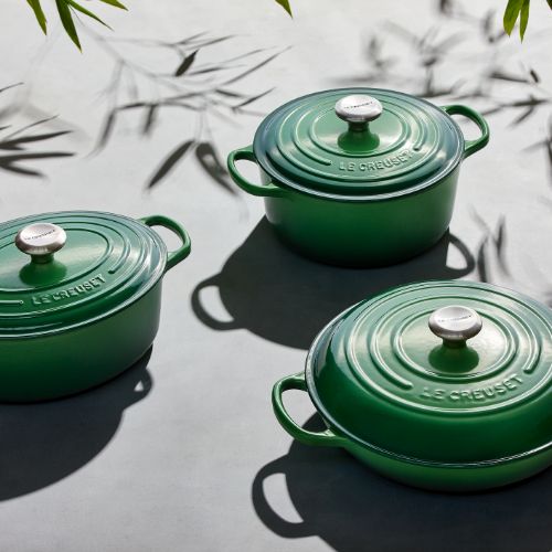 LE CREUSET - Signature - Skillet hoog 26cm Bamboo