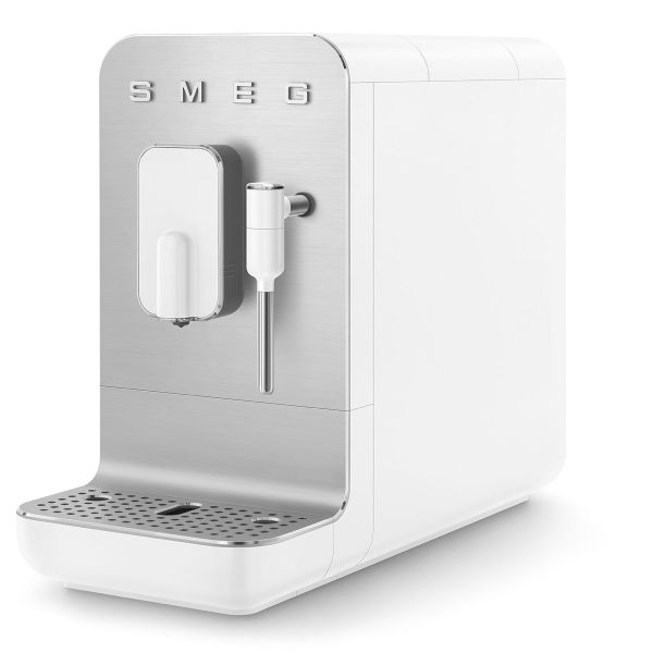 SMEG - Koffieapparaten - BCC12WHMEU Espressomachine volautomaat met stoompijp mat wit