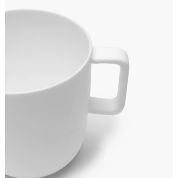 SERAX - Base - Beker met oor 0,35l mat wit
