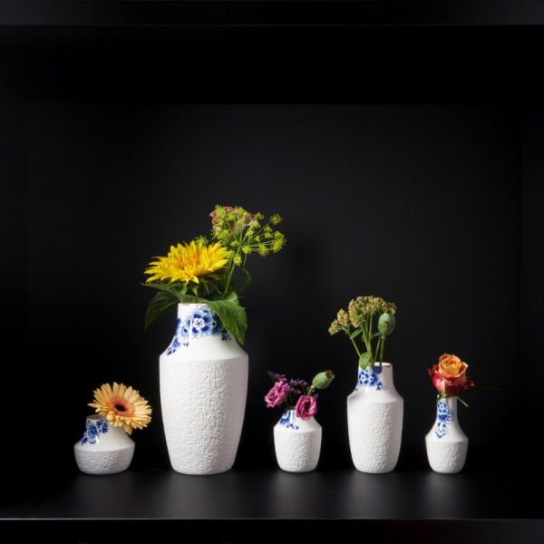 HEINEN - Blauw Bloesem - Vaas Nr.1 14cm