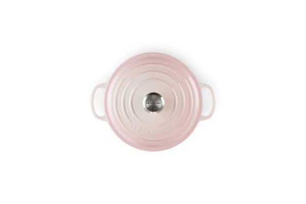 LE CREUSET - Signature - Braadpan rond 20cm 2,40l  Shell Pink