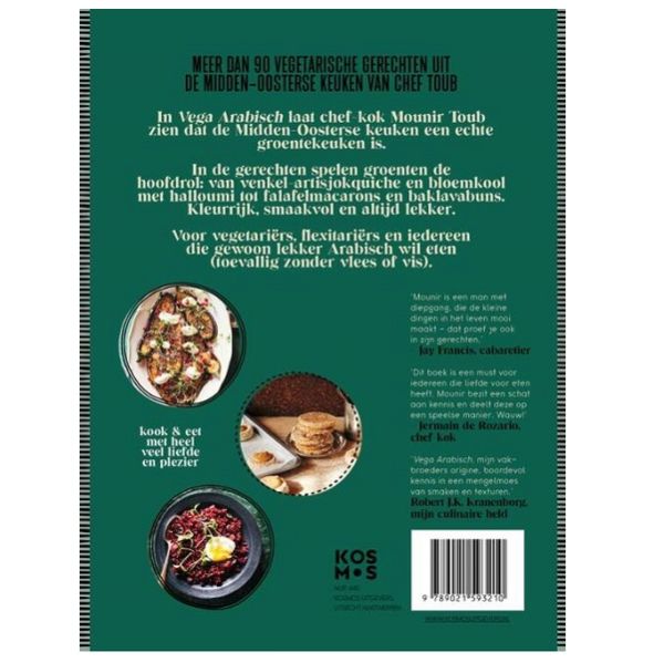 KOOKBOEKEN - Boeken - Chef Toub: Vega Arabisch
