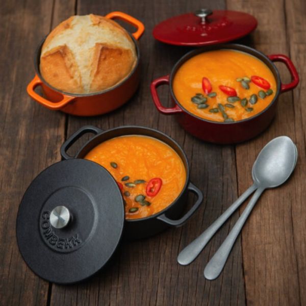 COMBEKK - Braadpan - Mini braadpan 12cm Bordeaux set/4
