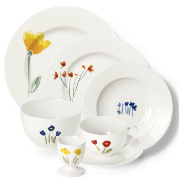 DIBBERN - Impression Blue Flower Classic - Beker 0,32L