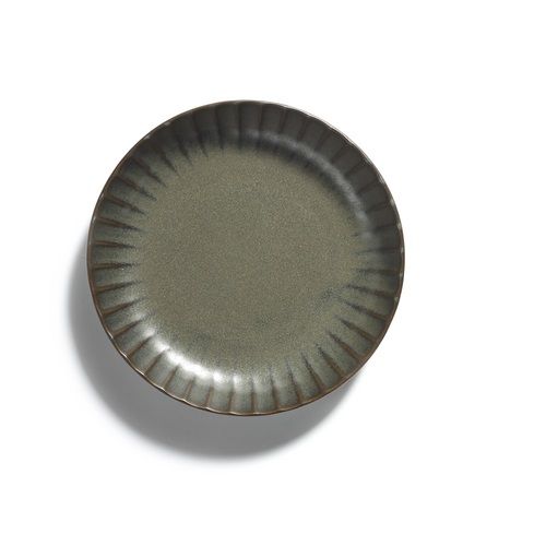 SERAX - Inku - Diep bord M 23cm Groen