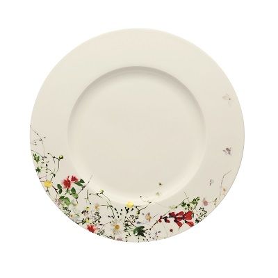 ROSENTHAL - Brillance Fleurs Sauvages - Bord 28cm met Rand