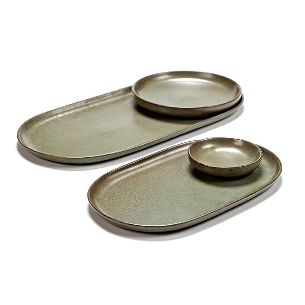 SERAX - Surface - Olijvenschaaltje 16cm Camogreen