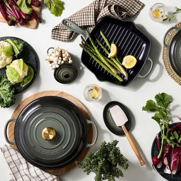 LE CREUSET - Signature - Campagnard braadpan 30cm 3,50l Thyme