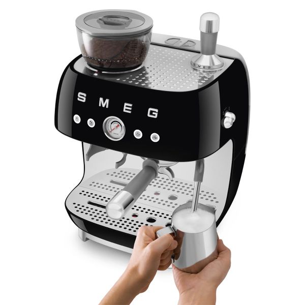 SMEG - EGF03BLEU Espressomachine Zwart