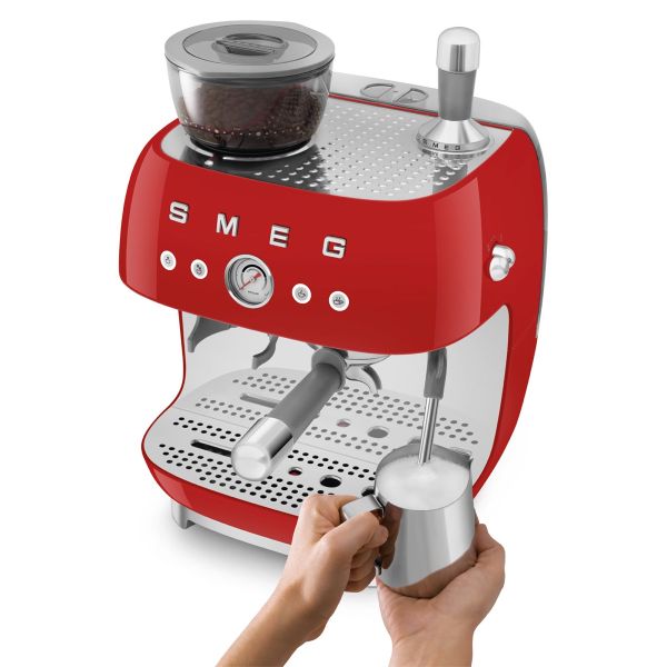 SMEG - Koffie - EGF03RDEU Espressomachine rood