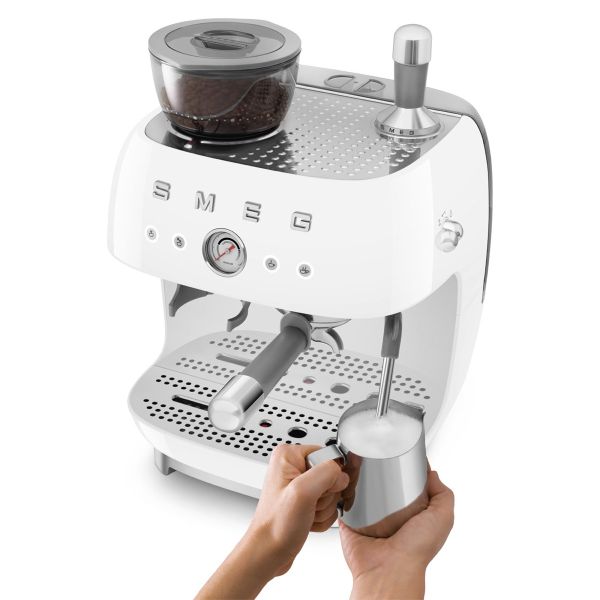SMEG - Koffie - EGF03WHEU Espressomachine wit
