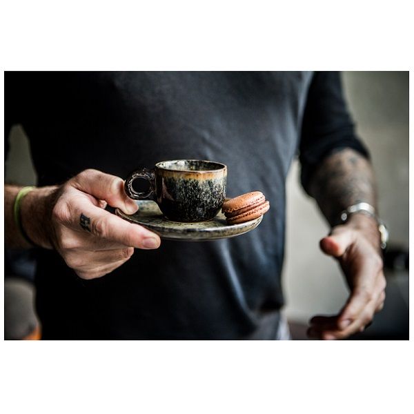 SERAX - Surface - Espressokop&schotel 0,10l Indy Grey