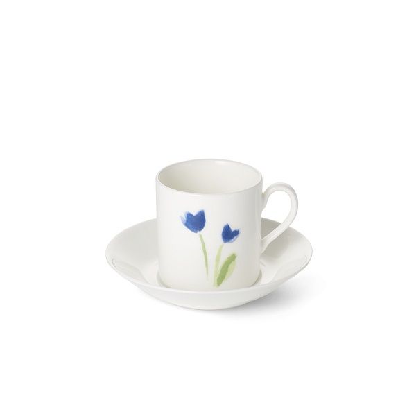 DIBBERN - Impression Blue Flower Conical - Espressokop 0,10l