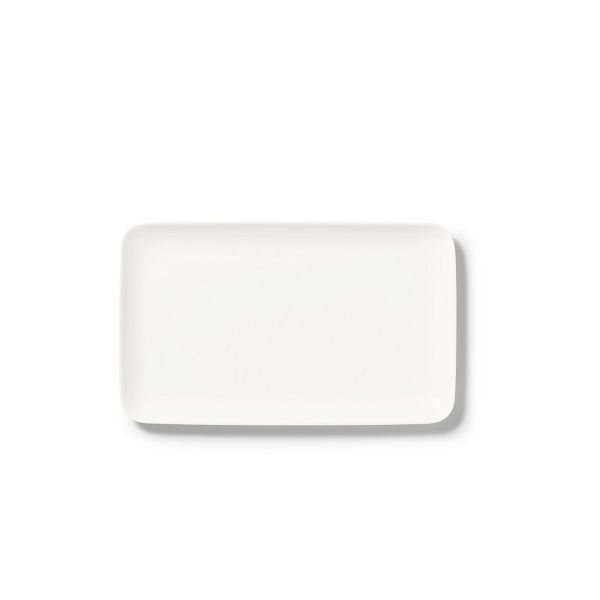 DIBBERN - White Pure - Bord 4kant 15x25cm