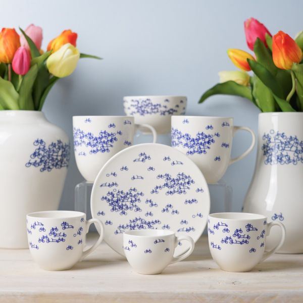 HEINEN - Delfts Blauw - Espressokop Fietsen 0,09l s/2