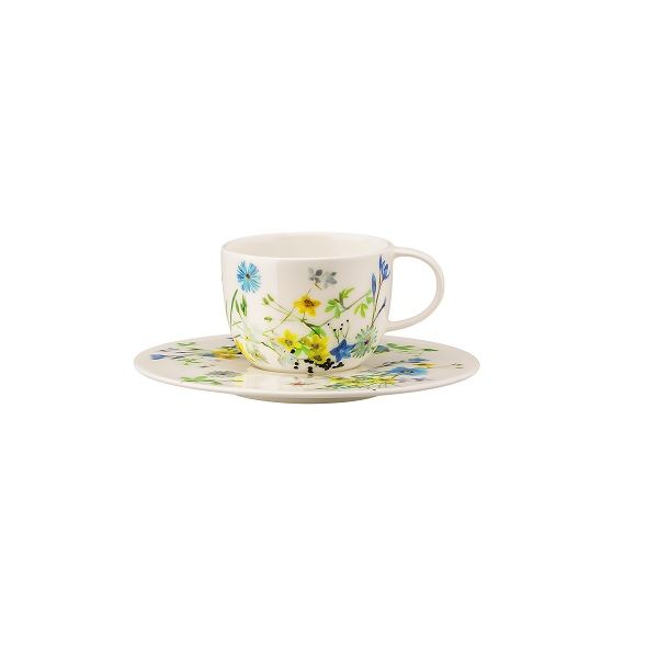 ROSENTHAL - Brillance Fleurs des Alpes - Espressoschotel 12cm