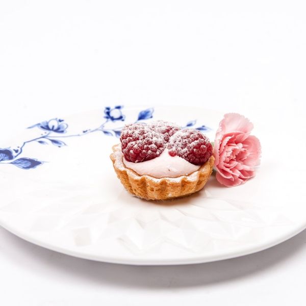 HEINEN - Blauw Vouw - Gebakbordje 18cm