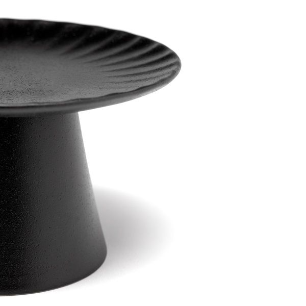 SERAX - Inku - Gebakschaal op voet S 15cm Zwart