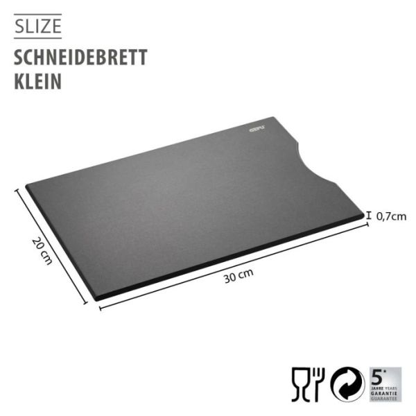 GEFU - Keukenhulpen - Snijplank Slize 30 x 20cm