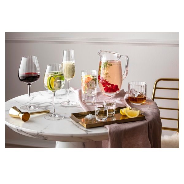 VILLEROY & BOCH - Rose Garden - Witte wijnglas 0,43l s/4