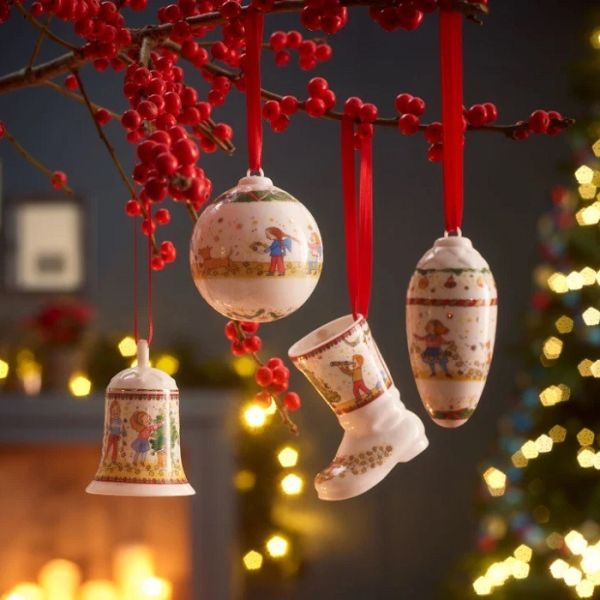 HUTSCHENREUTHER - Kerst 2024 - Kerstklok 2024 porselein