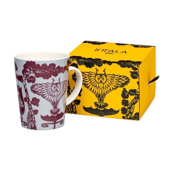 IITTALA - Taika Yo & Uni - Beker met oor 0,40l Uni Cherry