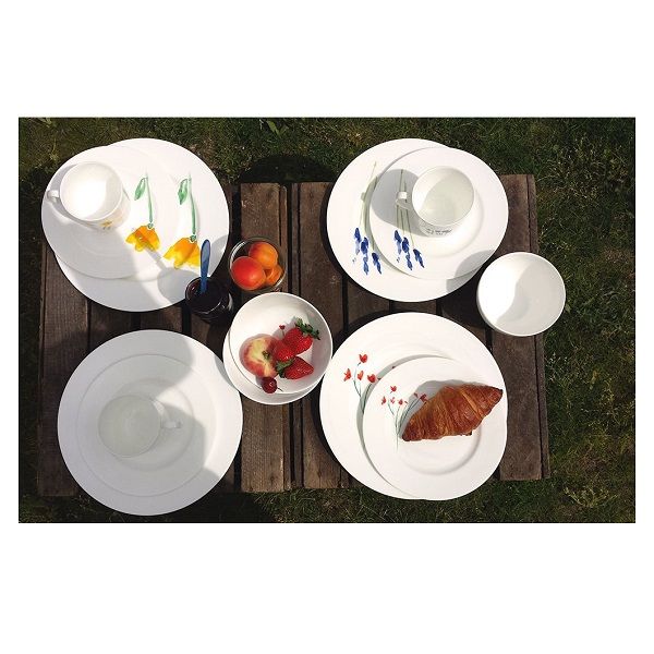 DIBBERN - Impression Yellow Flower Class - Diep bord 23cm rand