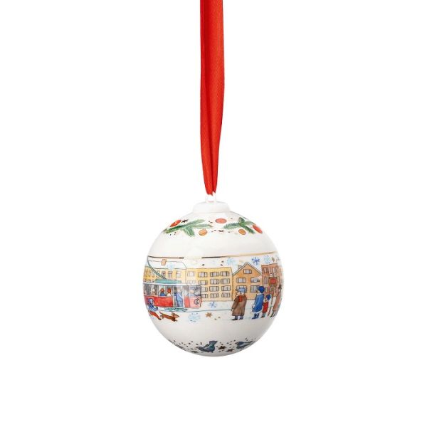HUTSCHENREUTHER - Kerst 2023 - Kerstbal 2023 porselein