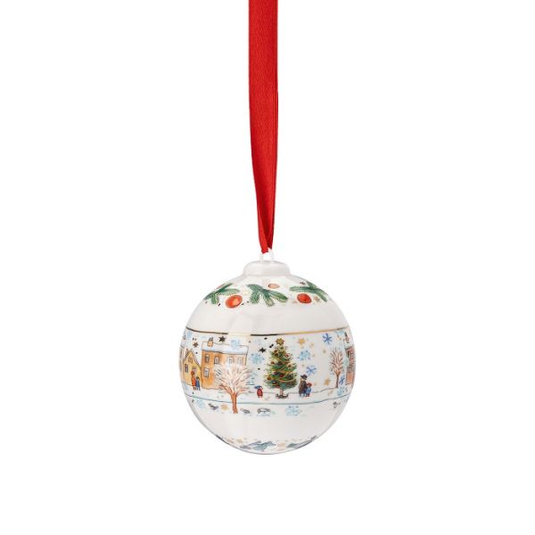 HUTSCHENREUTHER - Kerst 2023 - Kerstbal 2023 porselein