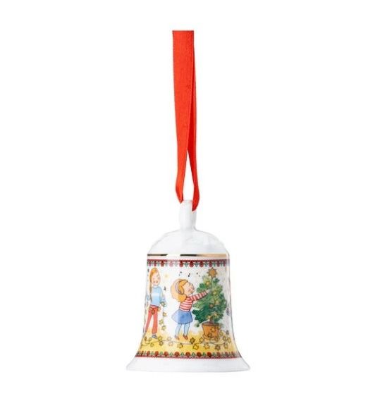 Hutschenreuther Kerstklok 2024 porselein