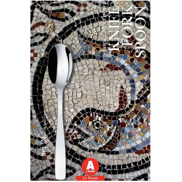 A DI ALESSI - Knifeforkspoon - Bestekset 6 p. 24-dlg monobloc