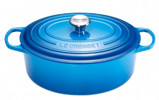 LE CREUSET - Signature - Braadpan ovaal 29cm 4,70l Caribbean Blue