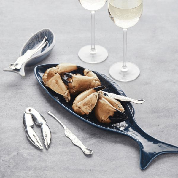 POINT-VIRGULE - Seafood - Krabset 5-dlg RVS