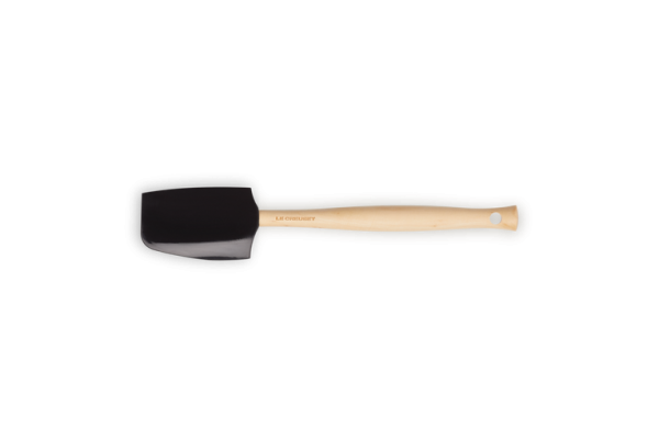 LE CREUSET - Siliconen - Spatel medium Premium Onyx Black