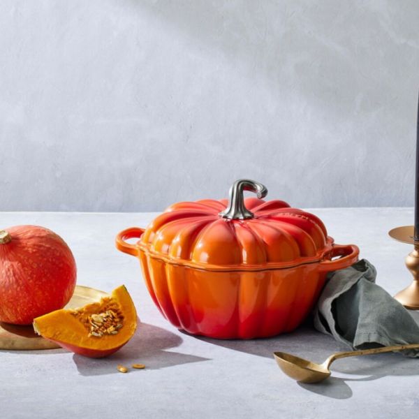 LE CREUSET - Halloween - Braadpan Pompoen 24cm 3,70l Garnet