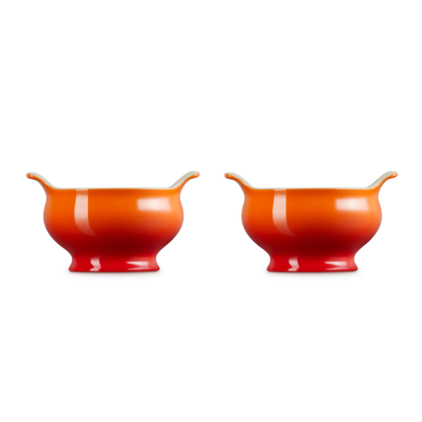 LE CREUSET - Heritage - Soepkom 0,60l Oranjerood