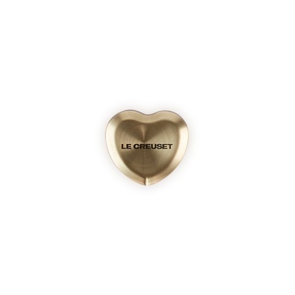 LE CREUSET - L' Amour - Knop RVS hart 4,7cm Goud