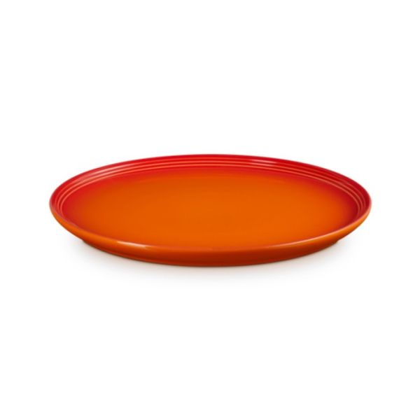 LE CREUSET - San Francisco - Dinerbord Coupe 27cm Oranjerood