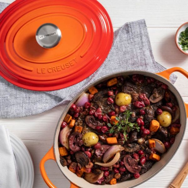 LE CREUSET - Signature - Braadpan ovaal 31cm 6,30l Nuit