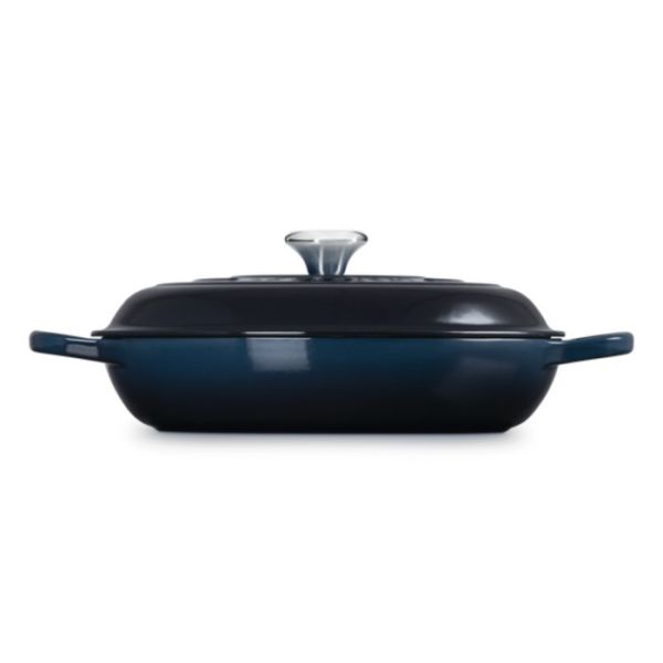 LE CREUSET - Signature - Campagnard braadpan 30cm 3,50l Nuit