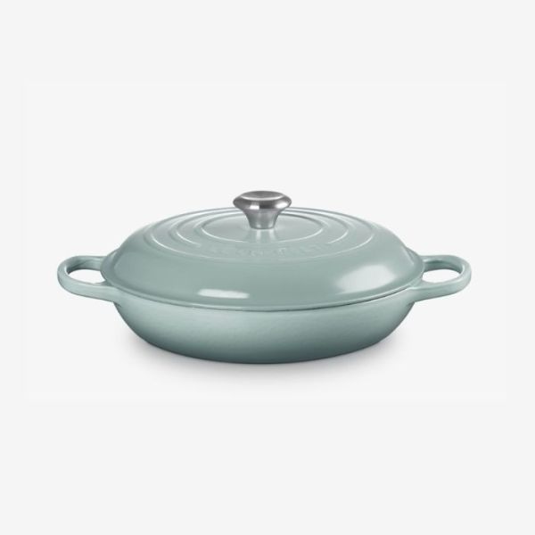 LE CREUSET - Signature - Campagnard braadpan 30cm 3,50l Sea Salt