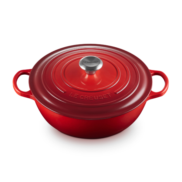 LE CREUSET - Signature - Marmite 28cm 4,90l Kersenrood