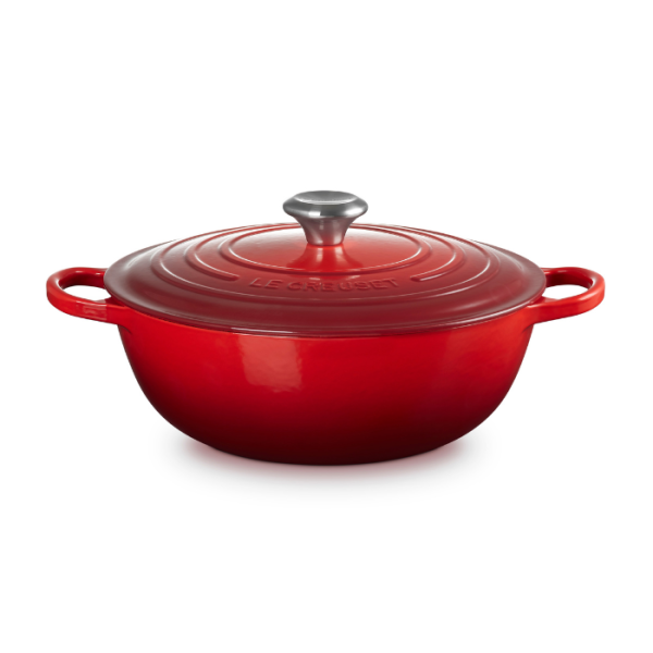 LE CREUSET - Signature - Marmite 28cm 4,90l Kersenrood